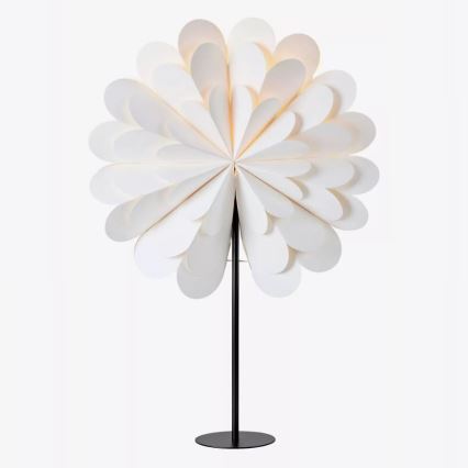 Markslöjd 705946 - Joulukoriste MARAVILLA 1xE14/25W/230V 68 cm valkoinen/musta