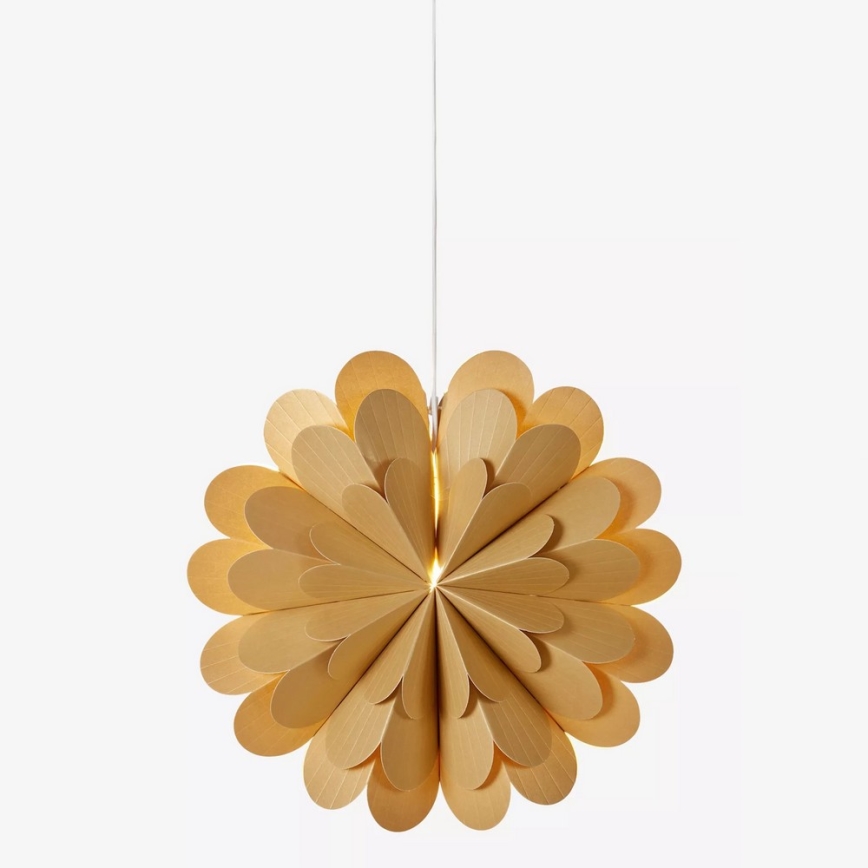 Markslöjd 705948 - Joulukoriste MARAVILLA 1xE14/25W/230V d. 45 cm kulta