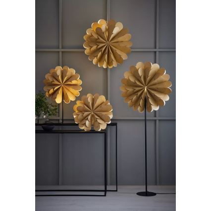 Markslöjd 705948 - Joulukoriste MARAVILLA 1xE14/25W/230V d. 45 cm kulta