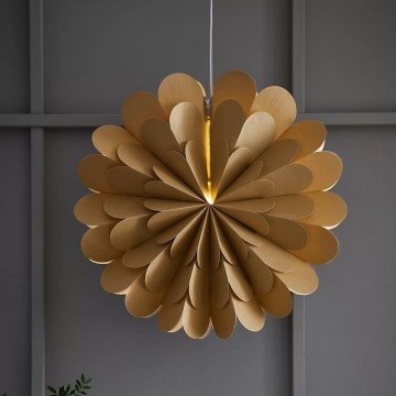 Markslöjd 705949 - Joulukoriste MARAVILLA 1xE14/25W/230V d. 60 cm kulta