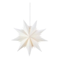 Markslöjd 706047 - joulukoristeet DORA 1xE14/25W/230V halkaisija 45 cm valkoinen