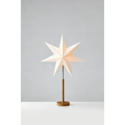 Markslöjd 706213 - Joulukoriste SPERANZA 1xE14/6W/230V halkaisija 45 cm mänty/kerma