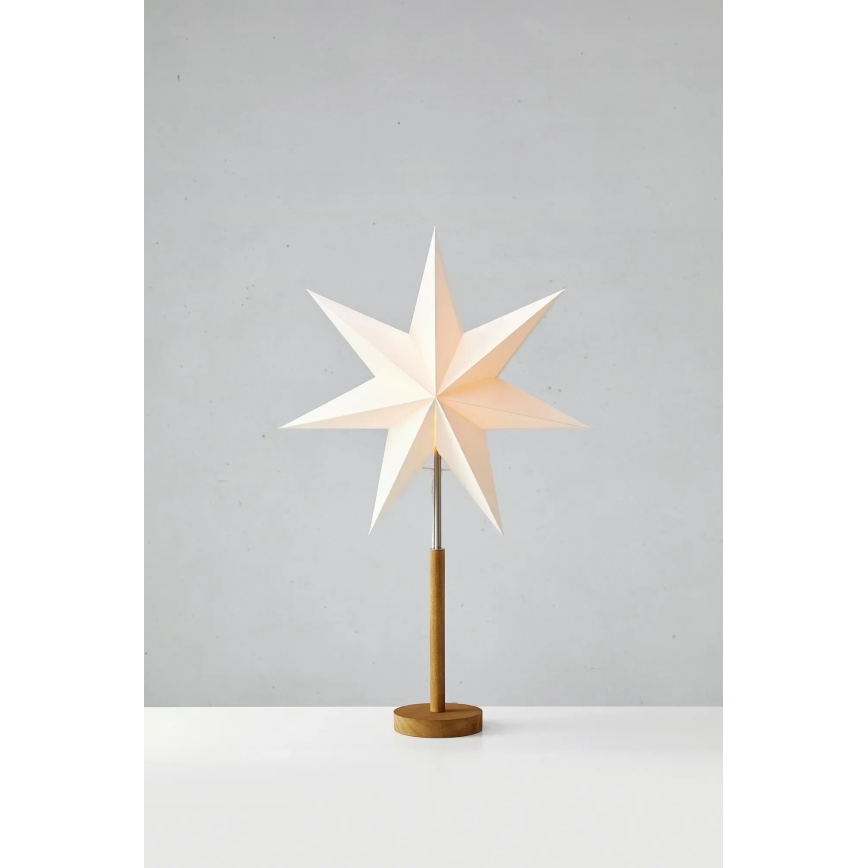 Markslöjd 706213 - Joulukoriste SPERANZA 1xE14/6W/230V halkaisija 45 cm mänty/kerma