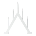 Markslöjd 706222 - Joulukynttelikkö ARIELE 5xE10/3W/230V mänty/valkoinen