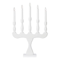 Markslöjd 706278 - Joulukynttelikkö SVANEHOLM 5xE10/3W/230V mänty/valkoinen