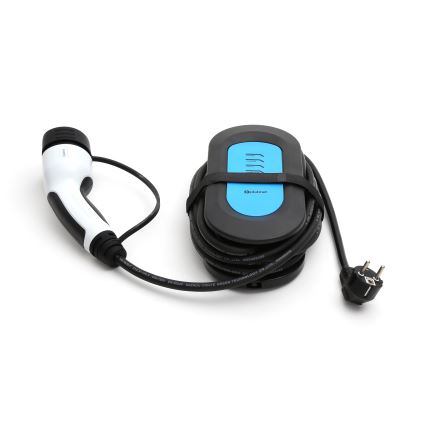 Matkalatauspiste sähköautoille tyyppi 2 EV/PHEV SCHUKO 16A 3,7kW 5m
