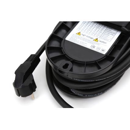 Matkalatauspiste sähköautoille tyyppi 2 EV/PHEV SCHUKO 16A 3,7kW 5m