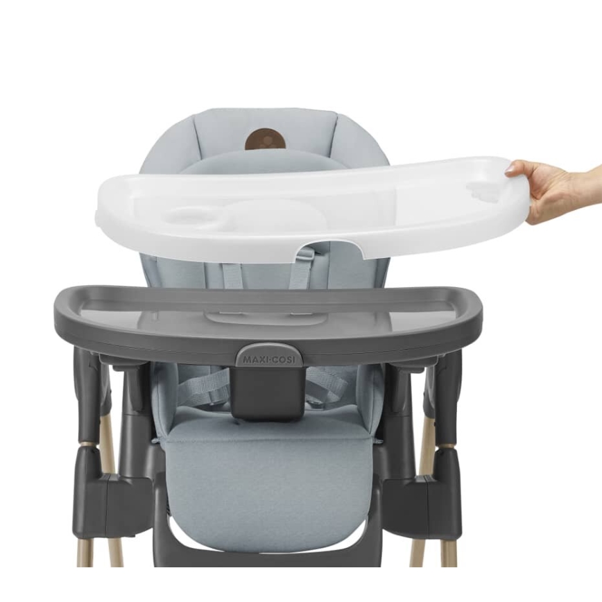 Maxi-Cosi - Lasten ruokapöydän tuoli 6in1 MINLA harmaa/valkoinen