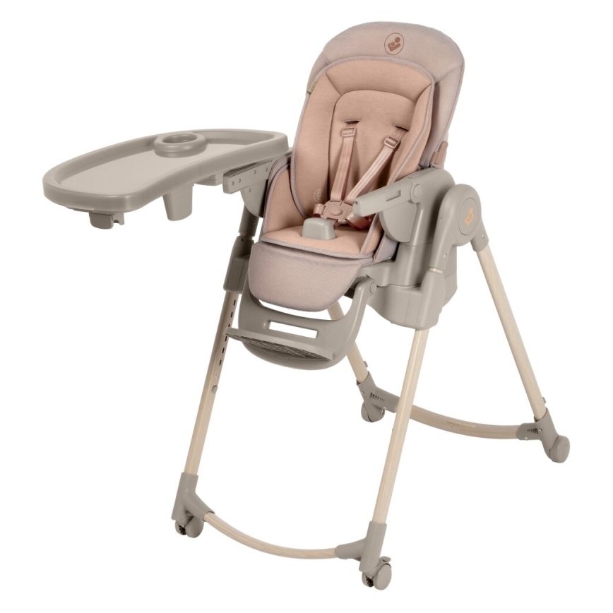 Maxi-Cosi - Lasten ruokapöydän tuoli MINLA PLUS beige/vaaleanpunainen