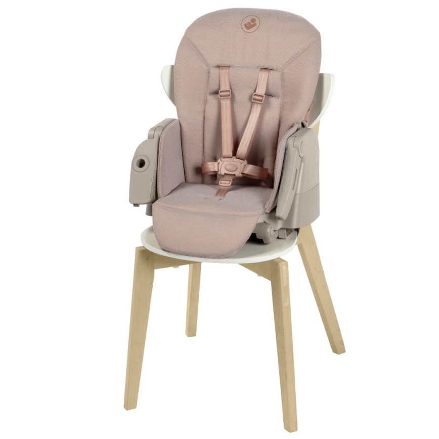 Maxi-Cosi - Lasten ruokapöydän tuoli MINLA PLUS beige/vaaleanpunainen