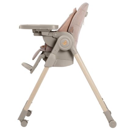Maxi-Cosi - Lasten ruokapöydän tuoli MINLA PLUS beige/vaaleanpunainen