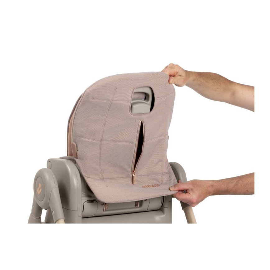 Maxi-Cosi - Lasten ruokapöydän tuoli MINLA PLUS beige/vaaleanpunainen