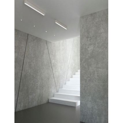 MAXLIGHT C0124D - Himmennettävä LED-kattovalaisin LINEAR LED/18W/230V 57 cm valkoinen