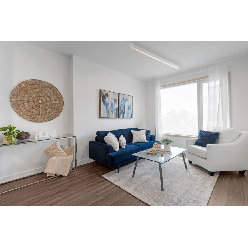 MAXLIGHT C0125 - LED-kattovalaisin LINEAR LED/36W/230V 113,5 cm valkoinen