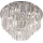 MAXLIGHT C0137 - Kattovalo MONACO 15xG9/40W/230V halkaisija 60 cm kiiltävä kromi