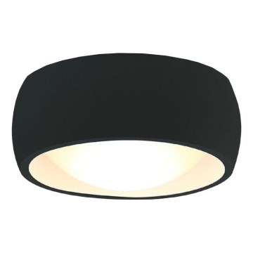 MAXLIGHT C0204 - LED-kattovalaisin kylpyhuoneeseen KODAK LED/8W/230V halkaisija 10,8 cm IP44 musta