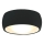 MAXLIGHT C0204 - LED-kattovalaisin kylpyhuoneeseen KODAK LED/8W/230V halkaisija 10,8 cm IP44 musta