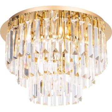 MAXLIGHT C0205 - Kattovalo MONACO 9xG9/40W/230V halkaisija 42 cm kulta