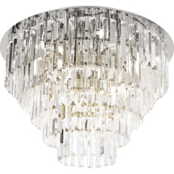 MAXLIGHT C0225 - Kattovalo MONACO 16xG9/40W/230V halkaisija 80 cm kiiltävä kromi