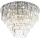 MAXLIGHT C0225 - Kattovalo MONACO 16xG9/40W/230V halkaisija 80 cm kiiltävä kromi