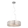 MAXLIGHT P0236 - Kattokruunu johdossa DIAMANTE 5xG9/42W/230V halkaisija 38 cm kiiltävä kromi