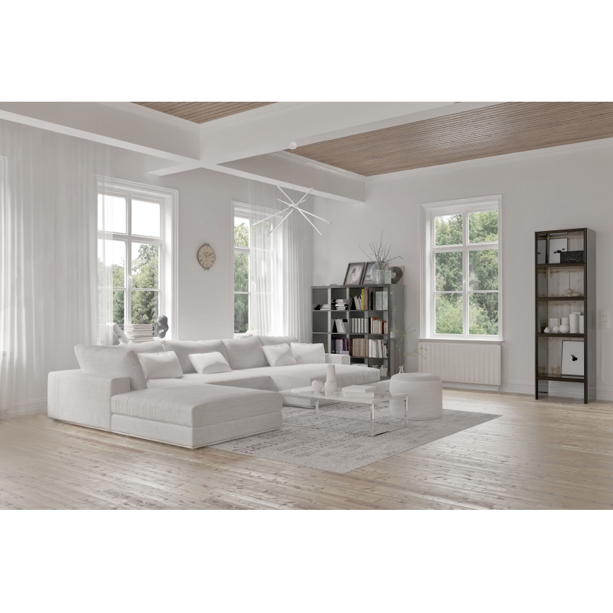 MAXLIGHT P0270 - LED-kattokruunu johdossa HÄMÄHÄKKI LED/33W/230V valkoinen