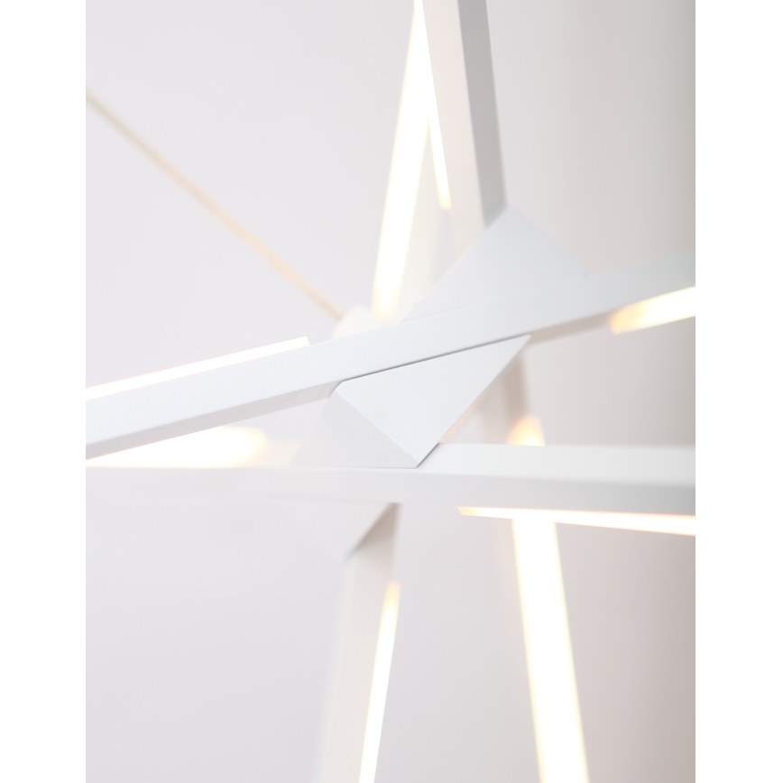 MAXLIGHT P0270 - LED-kattokruunu johdossa HÄMÄHÄKKI LED/33W/230V valkoinen