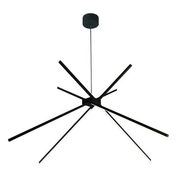 MAXLIGHT P0412 - LED-kattokruunu johdossa HÄMÄHÄKKI LED/33W/230V musta