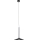 MAXLIGHT P0456 - LED-kattokruunu johdossa HANA LED/6W/230V halkaisija 17,5 cm musta