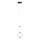 MAXLIGHT P0467 - LED-kattokruunu johdossa AKIKO LED/16W/230V halkaisija 20 cm valkoinen