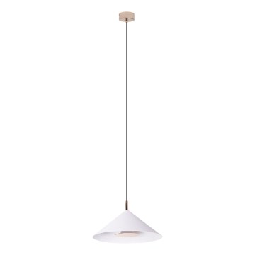 MAXLIGHT P0505 - LED-kattokruunu johdossa VULCANO LED/5W/230V halkaisija 30,5 cm valkoinen