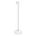 MAXLIGHT P0542 - LED-kattokruunu johdossa LIPARI LED/6W/230V halkaisija 16 cm läpinäkyvä