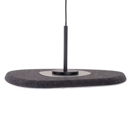 MAXLIGHT P0560 - LED-kattokruunu johdossa DEUX LED/5W/230V musta