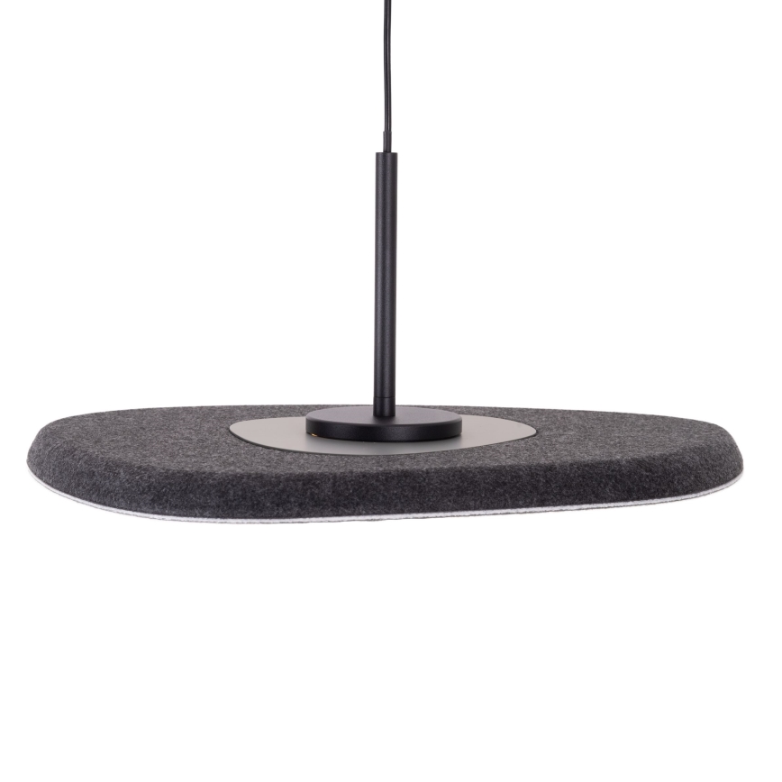 MAXLIGHT P0560 - LED-kattokruunu johdossa DEUX LED/5W/230V musta
