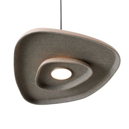 MAXLIGHT P0561 - LED-kattokruunu johdossa DEUX LED/5W/230V beige/harmaa
