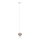 MAXLIGHT P0576 - LED-kattokruunu johdossa PALLONCINI 2xLED/3W/230V halkaisija 12 cm savuinen