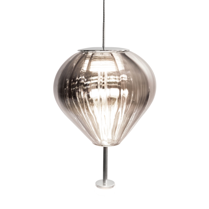 MAXLIGHT P0576 - LED-kattokruunu johdossa PALLONCINI 2xLED/3W/230V halkaisija 12 cm savuinen