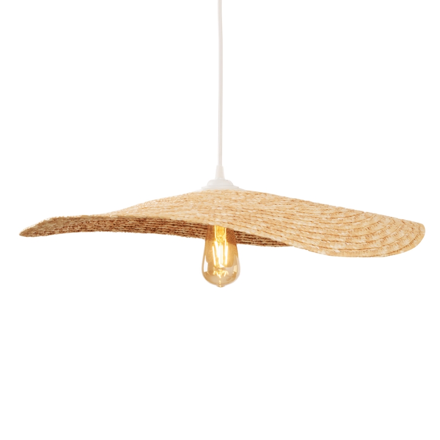 MAXLIGHT P0581 - Kattokruunu johdossa NAP 1xE27/15W/230V halkaisija 60 cm beige