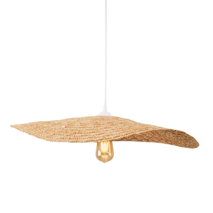 MAXLIGHT P0581 - Kattokruunu johdossa NAP 1xE27/15W/230V halkaisija 60 cm beige