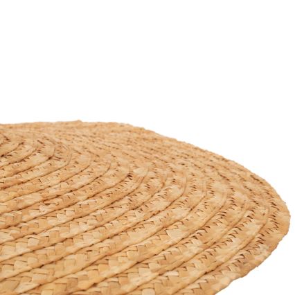 MAXLIGHT P0581 - Kattokruunu johdossa NAP 1xE27/15W/230V halkaisija 60 cm beige