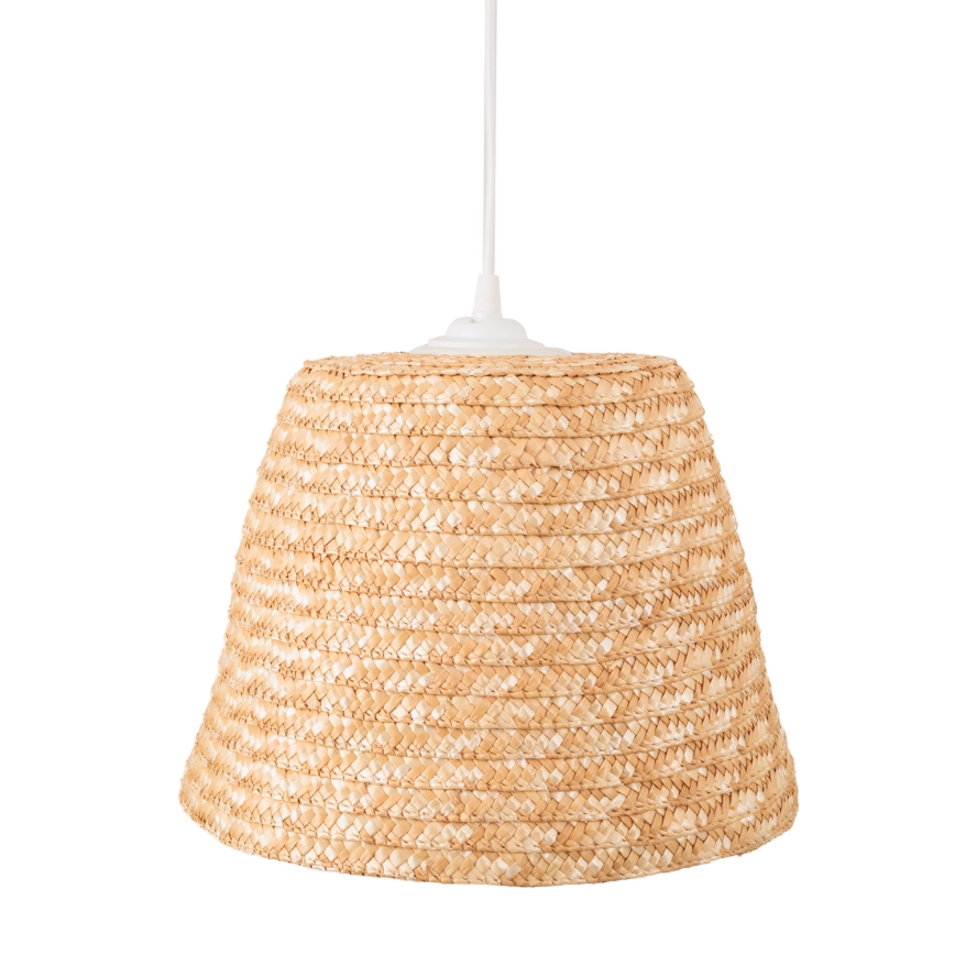 MAXLIGHT P0582 - Kattokruunu johdossa POT 1xE27/15W/230V halkaisija 30 cm beige