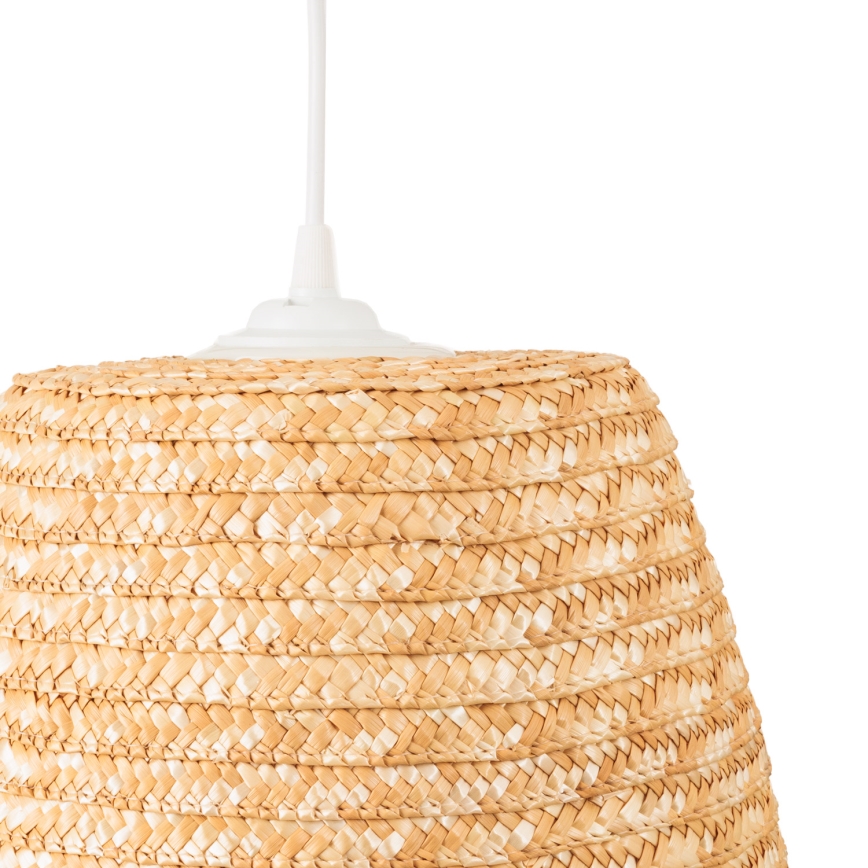MAXLIGHT P0582 - Kattokruunu johdossa POT 1xE27/15W/230V halkaisija 30 cm beige