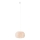 MAXLIGHT P0583 - Kattokruunu johdossa PRASLIN 1xE27/15W/230V halkaisija 39 cm beige