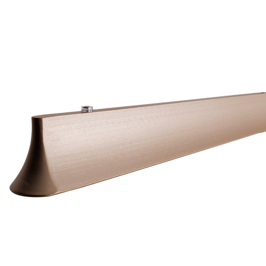 MAXLIGHT P0594 - Himmennettävä LED-kattokruunu johdossa JO-JO LED/38W/230V 2700/4500/5500K messinki