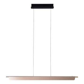 MAXLIGHT P0596 - Himmennettävä LED-kattokruunu johdossa JO-JO LED/40W/230V 2700/4500/5500K messinki