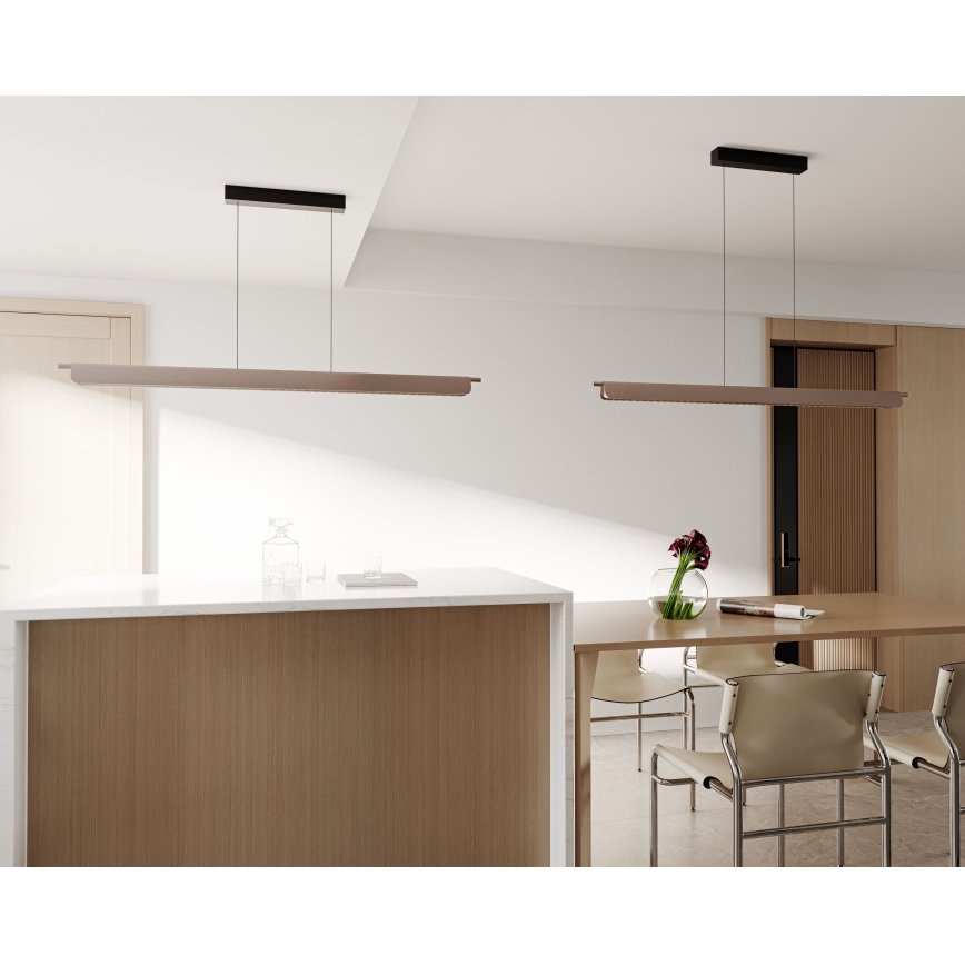 MAXLIGHT P0597 - Himmennettävä LED-kattokruunu johdossa JO-JO LED/40W/230V 2700/4500/5500K antrasiitti