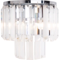MAXLIGHT W0209 - Seinävalaisin MONACO 2xG9/40W/230V kiiltävä kromi