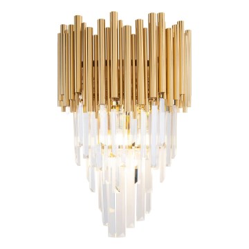MAXLIGHT W0227 - Seinävalaisin VOGUE 4xG9/40W/230V kulta