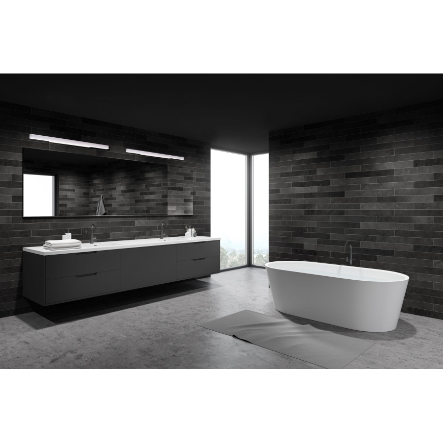 MAXLIGHT W0263 - LED Himmennettävä kylpyhuoneen peilivalaisin LINEAR LED/18W/230V 57 cm IP44 valkoinen
