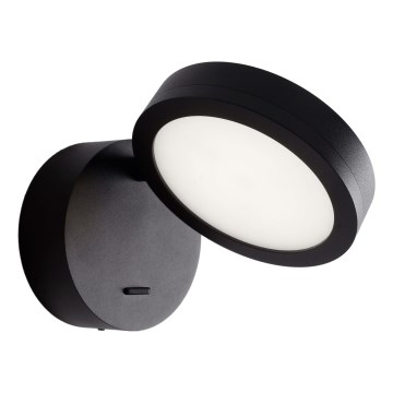 MAXLIGHT W0350 - LED-seinävalaisin IBIZA LED/6W/230V musta